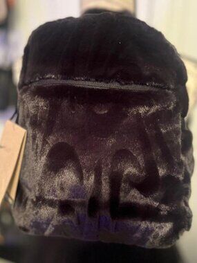 Nike Black Plush Backpack